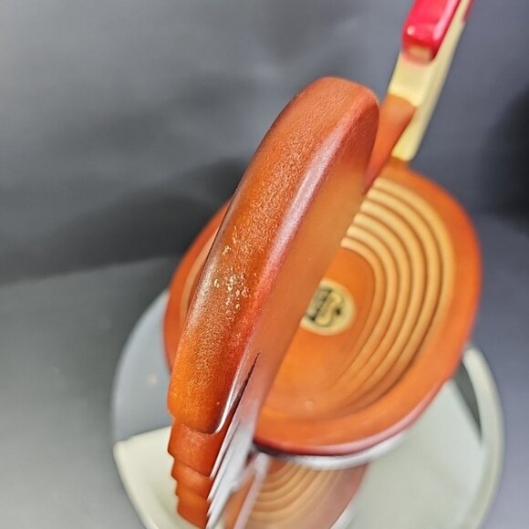 HAWAIIAN MAGIC BASKET WOODEN ROOSTER (BREAD BASKET) FARMHOUSE CHIC - Picture 9 of 16